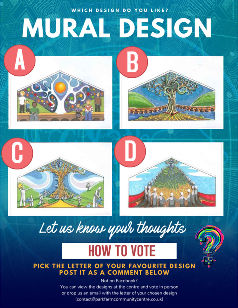 Mural Design Poll-Park Farm Community Centre