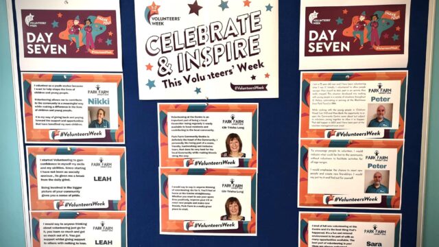 Volunteers Week - Park Farm Community Centre