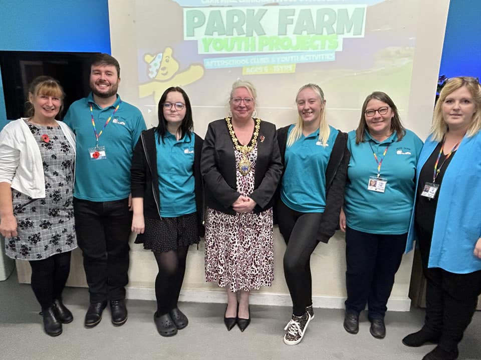 Mayor Commends Park Farm Youth
