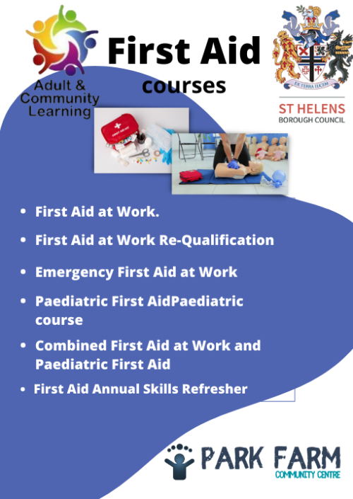 First Aid -Park Farm Community Centre