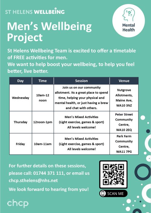 Mens Wellbing Project - Park Farm Community Centre