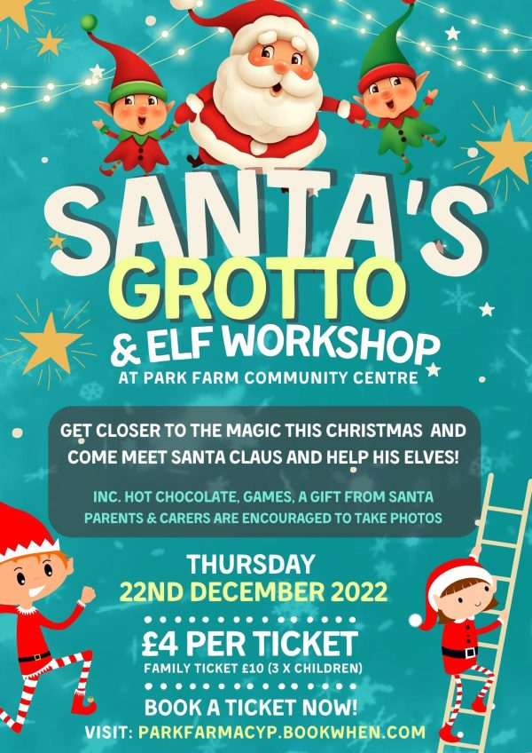 Santa's Grotto- Park Farm Community Centre